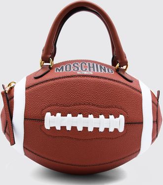Moschino Borsa Rubgy Ball Moschino Couture in pelle a grana