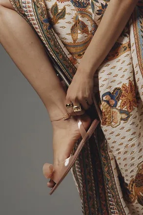 Lola Cruz Jelly Bow Sandals