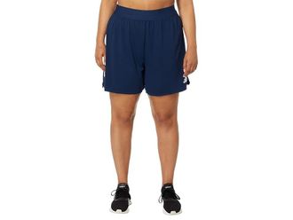 adidas Plus Size Tiro 23 Shorts Womens Shorts Team Navy Blue/White : 4X, Polyester