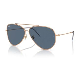 Ray-Ban Aviator Reverse Zonnebril - Heren - Zonnebrillen - Geel - 62 MM - Accessoires