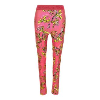 Versace Jeans Couture Dames, Broeken, Roze, Maat: L