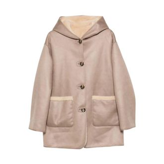 Pennyblack Chaqueta con capucha - Jackets - Mujer - Beige - XS