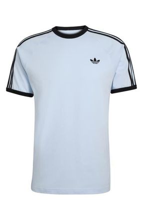 adidas 3-Stripes Cotton T-Shirt in Crystal Sky at Nordstrom, Size Xx-Large