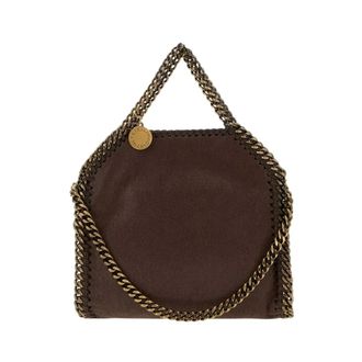 Stella McCartney Dames, Tassen, Bruin, Maat: ONE Size Polyamide