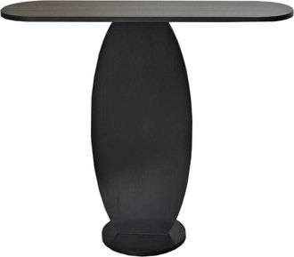 Dmora Consolle Assuntina, Tavolo multiuso, Mobiletto dappoggio, Scrivania da corridoio, 100x30h81 cm, Antracite - Dmora