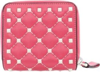 Valentino Pre-owned Wallets, female, Pink, Size: ONE SIZE Pre-owned Small Wallet
