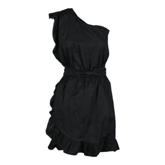 Giulia N Couture Elegant Cotton Blend Dress