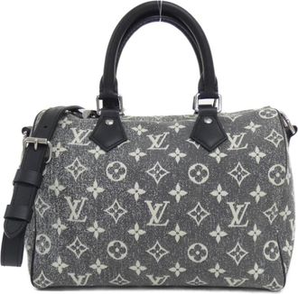 Louis Vuitton Brown Canvas Boston Bag (Pre-Owned)