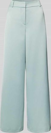 Jake*s Wide Leg Stoffhose mit G&uuml;rtelschlaufen in Lagune, Gr&ouml;&szlig;e 36