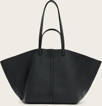 AllSaints Phoenix Spacious Leather Tote Bag