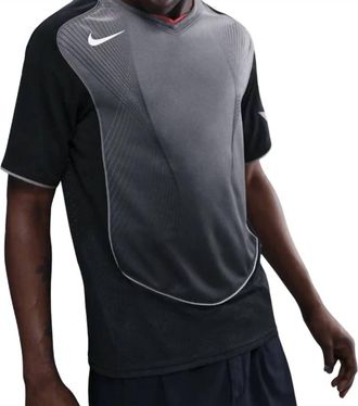 Nike Max 90 Soccer Jersey In Black Anthracite