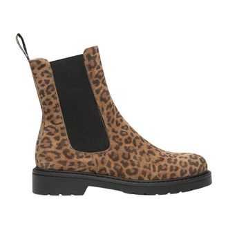 Nero Giardini Stivaletto Chelsea Leopardi - - Shoes - Donna - Marrone - 39 EU