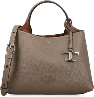 Tod's Handbags - Dames - Handtassen - Grijs - ONE Size - Tassen