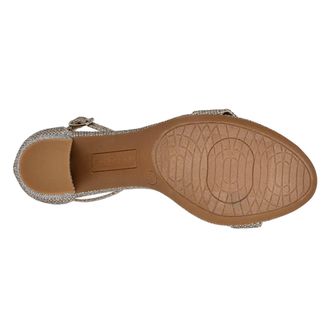 Bandolino Armory Heeled Sandal Gold BNARMORY2-713 Womens