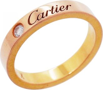 Cartier Pink Gold (18K) Band Ring (Pre-Owned)