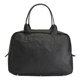 adidas Y-3 Leather Weekender Bag Black KD0168