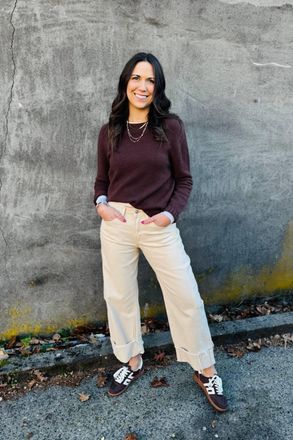 Flying Monkey High Rise Side Panel Crop Cuffed Barrel Jeans In Whitecap Gray