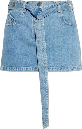 The Attico Denim Rok - Dames - Spijkerrokken - Blauw - 2XS - Denim - Rokken