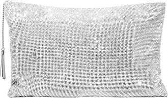 Benedetta Bruzziches La Luisa Bag - Lovers - Dames - Clutches - Grijs - ONE Size - Satijn - Tassen