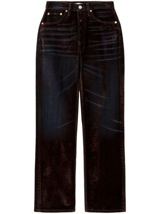 Re/Done 90s ruimvallende jeans - Bruin