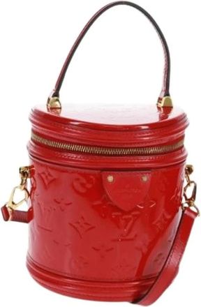 Louis Vuitton Pre-owned Bucket Bags, female, Red, Size: ONE SIZE Pre-owned Bucket Bag