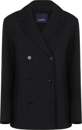 Max Mara Fiore Blazer - Dames - Blazers - Zwart - S - Wol - Jassen