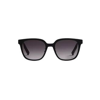 Dior DioRibbon S2F Vierkante Zonnebril - unisex - Accessoires - Zwart - Maat: 56 MM Zijde