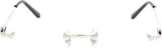 Cartier Stijlvolle zonnebril voor modieuze uitstraling - unisex - Brillen - Wit - ONE Size - Accessoires