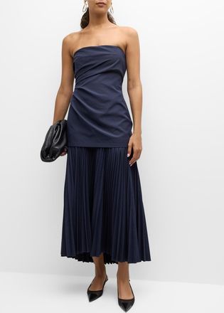 A.L.C. Austin Strapless Drop-Waist Maxi Dress