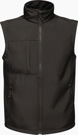Regatta Mens Regatta Professional Mens Softshell 3 Layer Body Warmer - Black - Size: Regular/50