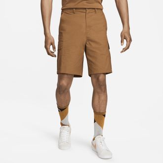 Nike Mens Club Woven Cargo Shorts in Brown | FN3517-281