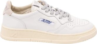 Autry White Logo Medalist Sneakers