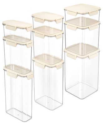 Sorbus 9-Pack Variety Stackable Food Storage Containers