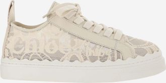 Chloé Beige Lauren Sneakers