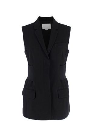 Alexander Wang Black Sleeveless Blazer Dress Size XXS