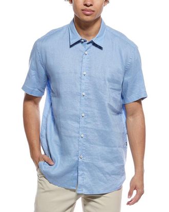 HUGO BOSS Ross Linen-Blend Shirt