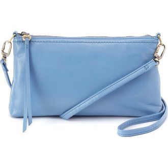 Hobo Darcy Convertible Leather Crossbody Bag in Faded Denim at Nordstrom