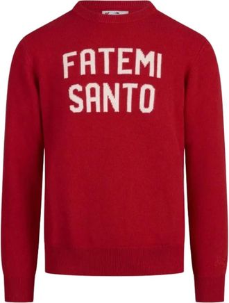MC2 Saint Barth Jersey Heron con cuello redondo - Knitwear - Hombre - Rojo - XL