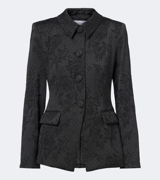 Veronica Beard Bodie floral jacquard jacket