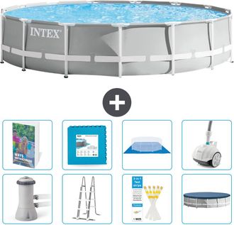 Intex Piscina Prism Frame Redonda - 457x107 Cm - 9-piezas S531