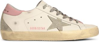 Golden Goose White Lear Superstar Sneakers
