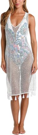 Sunshine 79 Shine Crochet Midi Dress