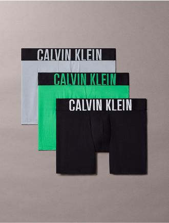 Calvin Klein Mens Intense Power Micro 3-Pack Boxer Brief - Multi - XL
