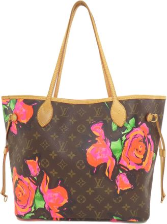 Louis Vuitton Brown Monogram Rose Monogram Canvas Tote Bag (Pre-Owned)