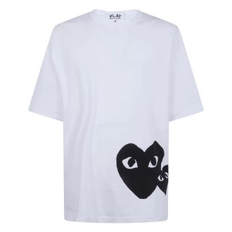 Comme Des Gar&ccedil;ons Hombre, Camisetas, Blanco, Talla: M