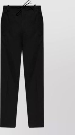 Dries Van Noten tailored straight leg trousers penny style