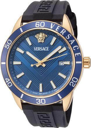Versace Mens Greca Urban 43mm Quartz Watch