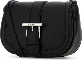 Alexander McQueen Womens T-Bar Satchel Mini Black