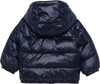 Moschino Logo-Detail Polyamide Jacket - Blue