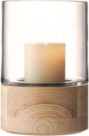 LSA Ash Base Glass Lantern in Clear at Nordstrom